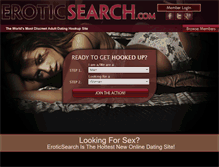 Tablet Screenshot of eroticsearch.com